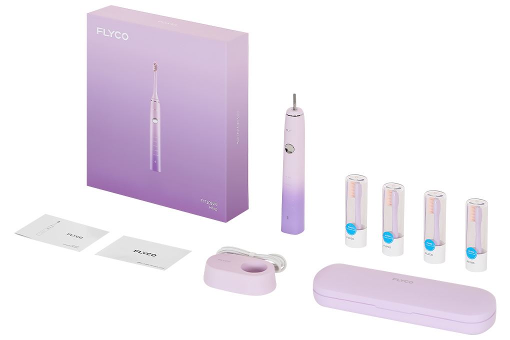 Bàn chải điện Flyco FT7105VN Pink