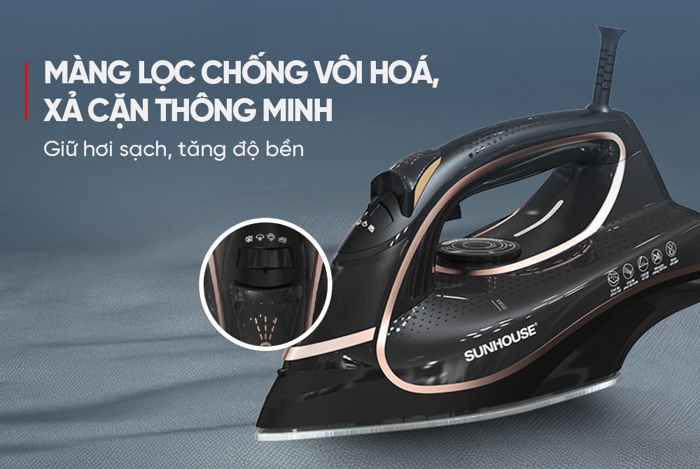Bàn là hơi nước Sunhouse Mama SHD2070