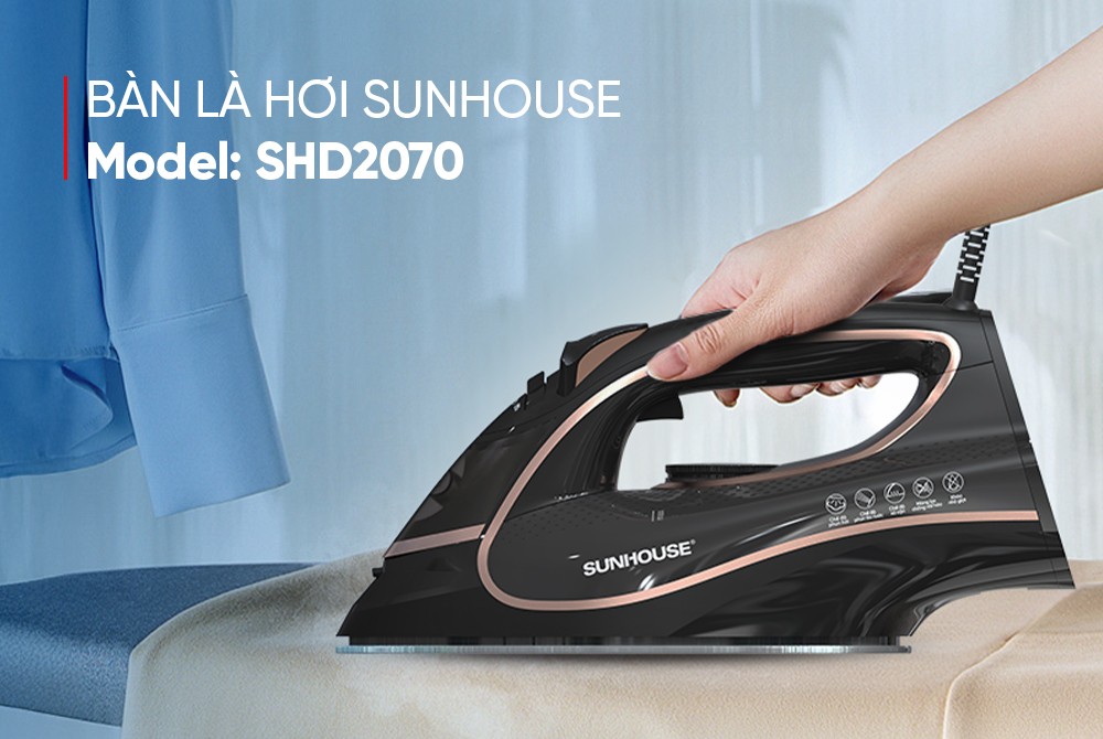 Bàn là hơi nước Sunhouse Mama SHD2070