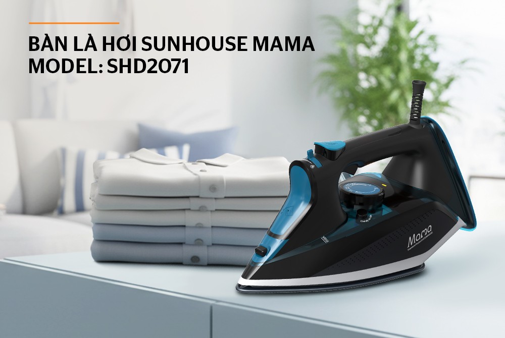 Bàn là hơi nước Sunhouse Mama SHD2071