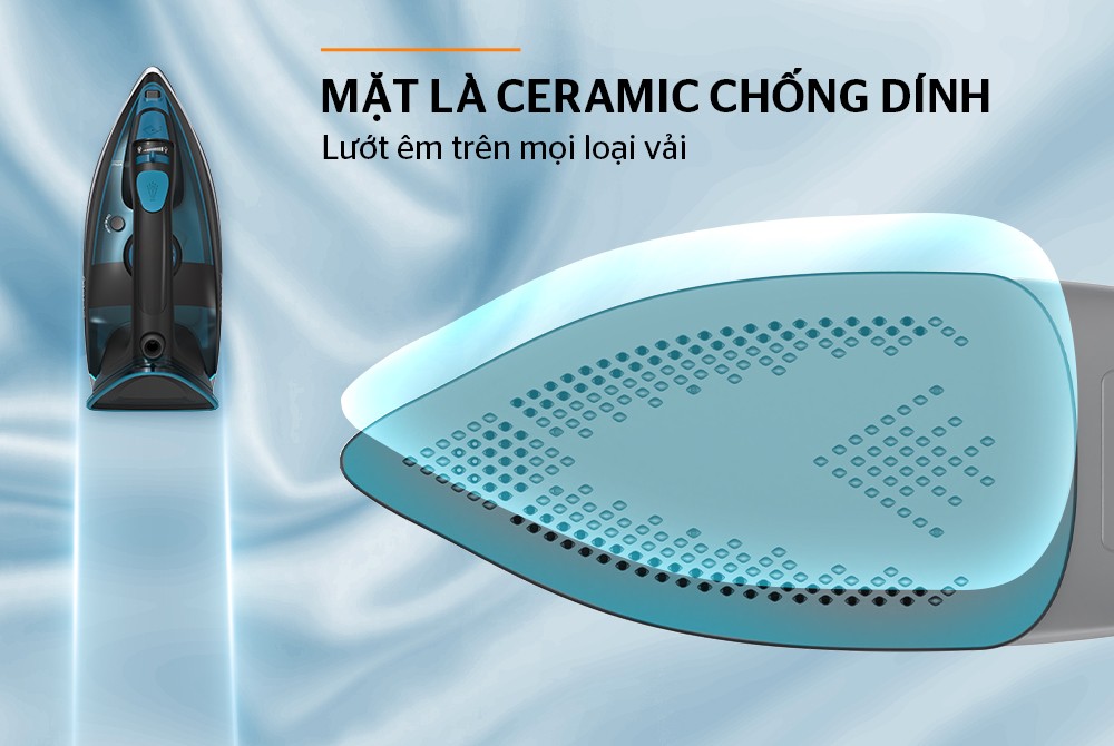 Bàn là hơi nước Sunhouse Mama SHD2071