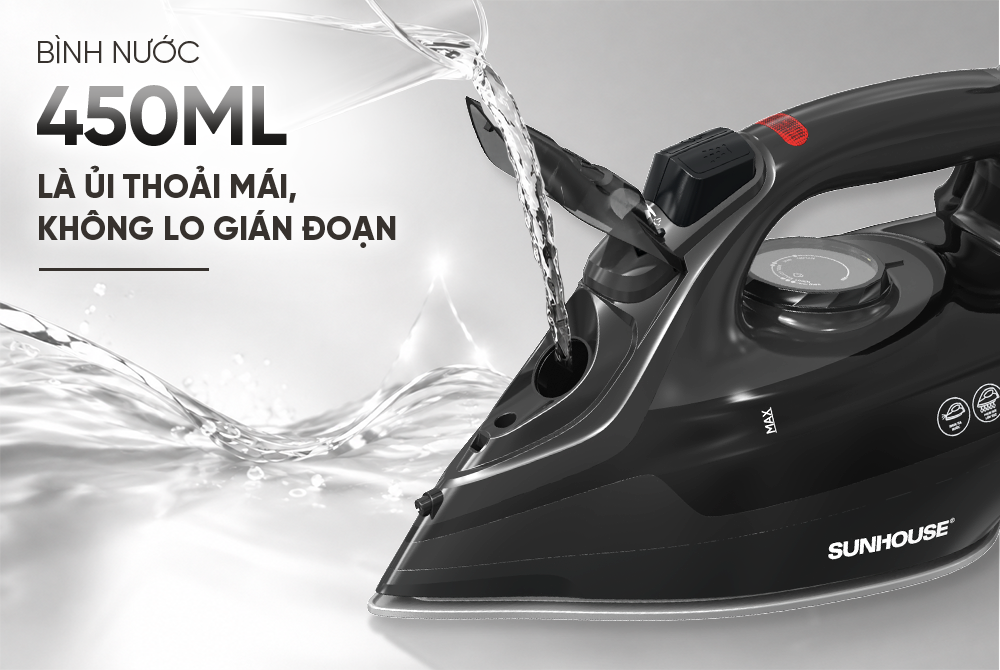 Bàn là hơi nước Sunhouse Mama SHD2073