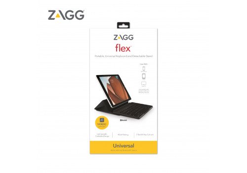 Bàn phím backlit 7 màu ZAGG Universal Keyboard - Fabric Stand Flex - 103202282