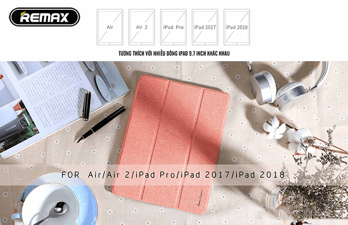 Bao da Remax LEATHER CASE For 9.7-inch Ipad PT-10