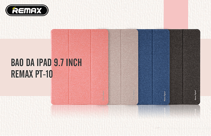 Bao da Remax LEATHER CASE For 9.7-inch Ipad PT-10