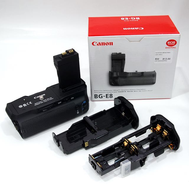 Canon Battery Grip BG-E8 (Chính hãng Lê Bảo Minh)