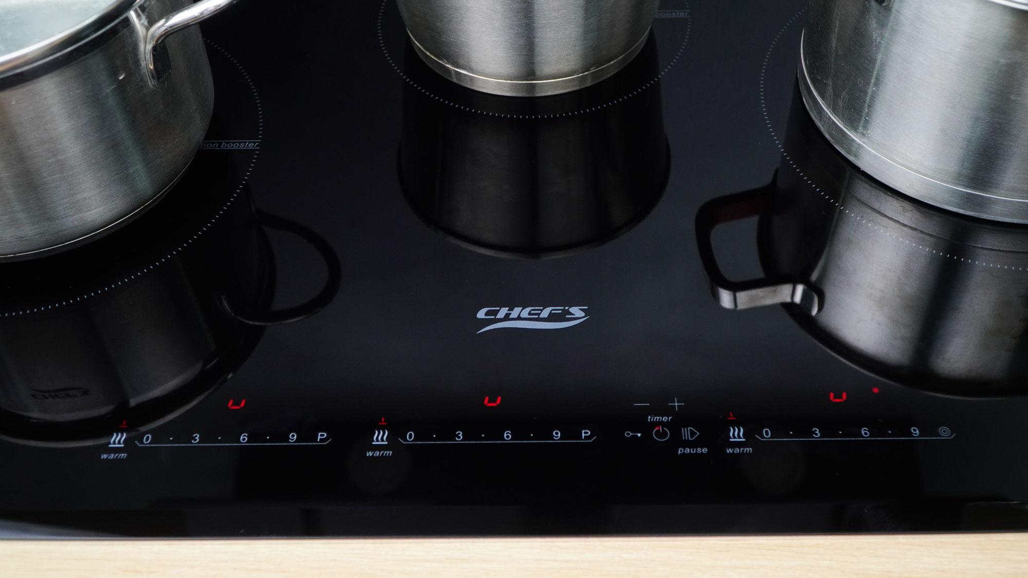 Bếp ba hỗn hợp 2 từ 1 hồng ngoại Chef's Inverter EH-MIX536