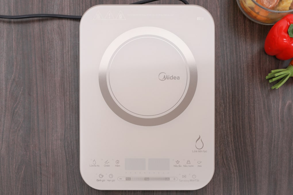 Bếp điện từ cảm ứng cao cấp Midea MI-T2117DA 2100W