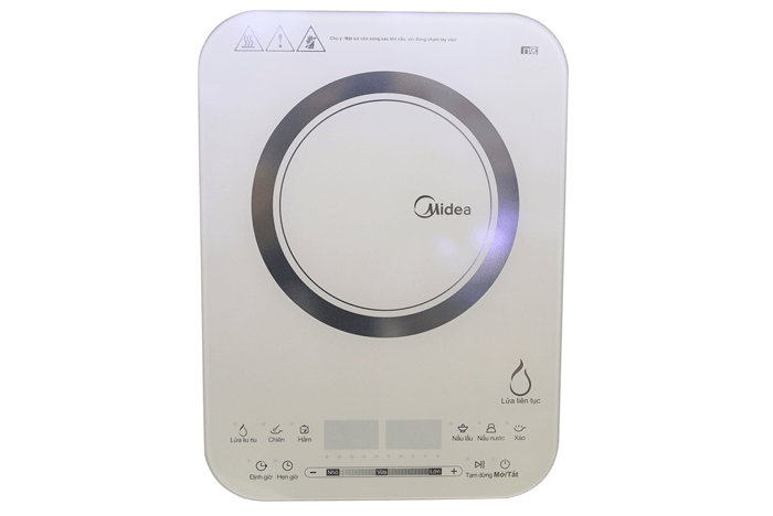 Bếp điện từ cảm ứng cao cấp Midea MI-T2117DA 2100W