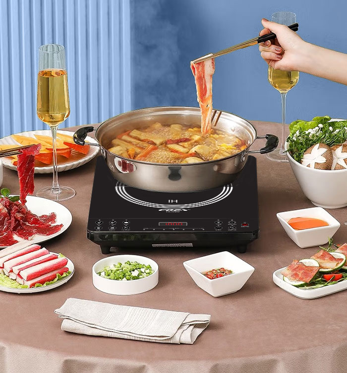 Bếp điện từ Coex CI-3302 (1600W, Kèm nồi lẩu)