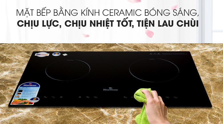 Bếp đôi từ-hồng ngoại Bluestone ICB-6811 3200W