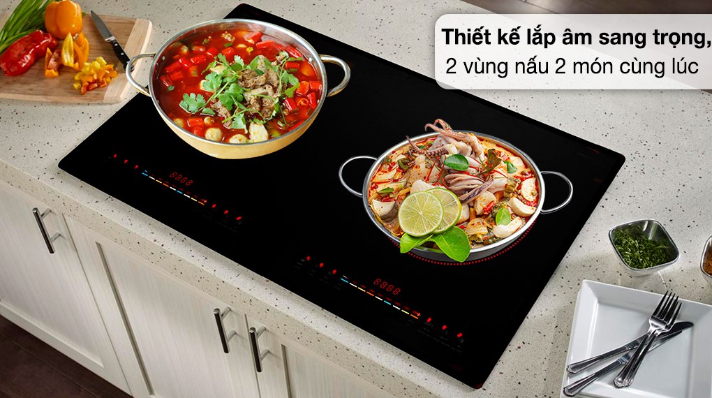 Bếp đôi từ-hồng ngoại Hawonkoo CEH-207-IF- Thailan