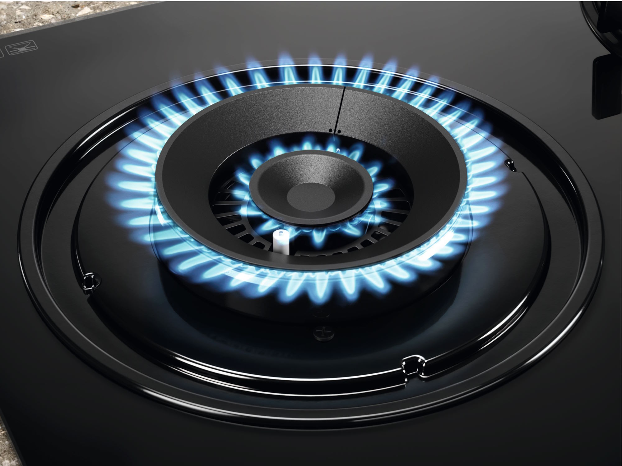 Bếp gas âm kính Electrolux EHG7303BF