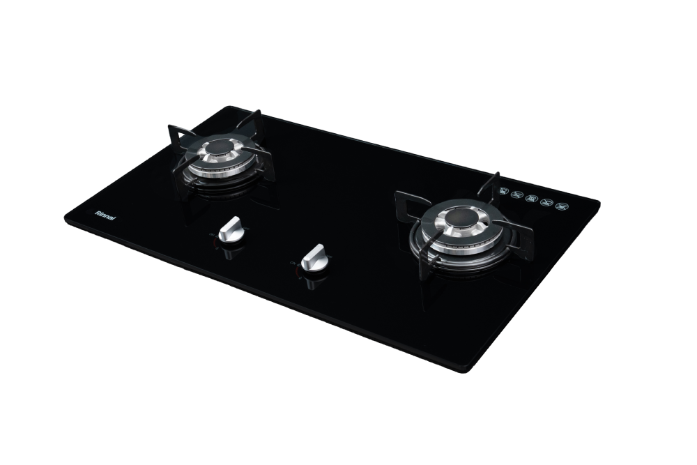 Bếp gas âm kính Rinnai RVB-212BG