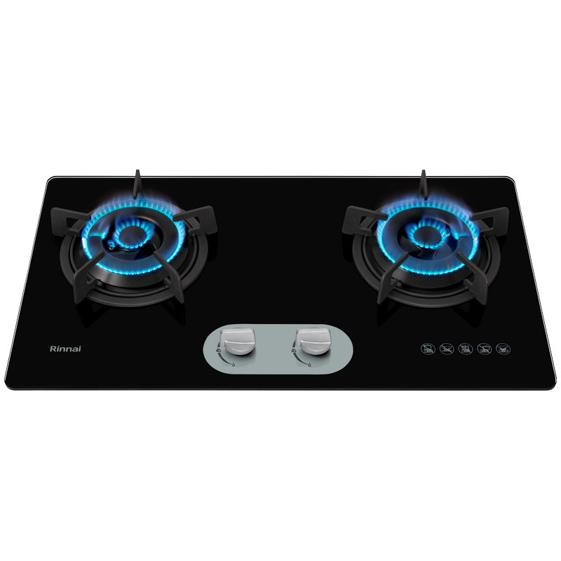 Bếp gas âm kính Rinnai RVB-220G(BG)