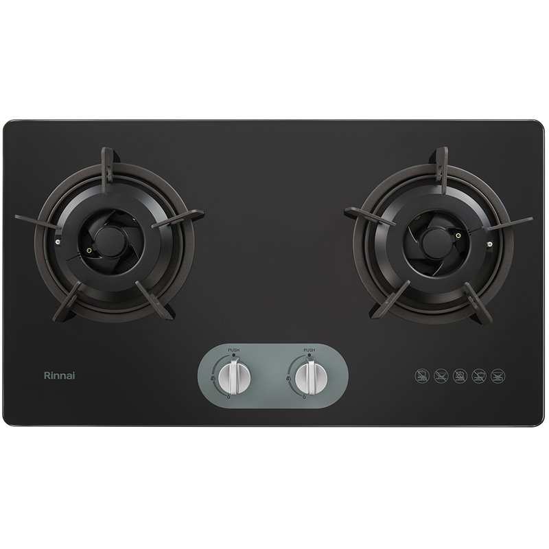 Bếp gas âm kính Rinnai RVB-220G(BG)