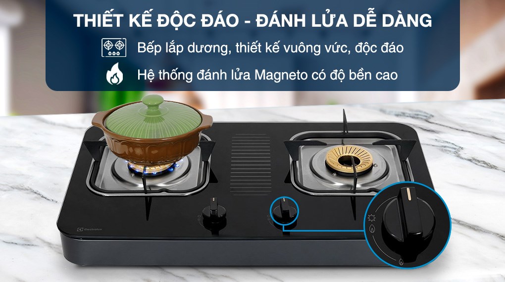Bếp gas dương Electrolux ETG7257GKR