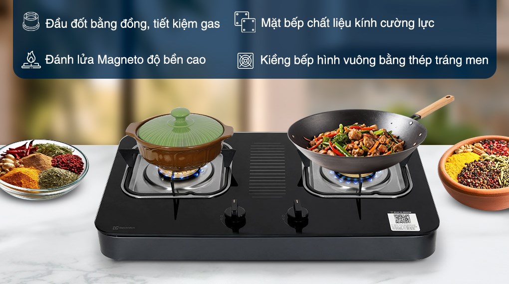 Bếp gas dương Electrolux ETG7257GKR