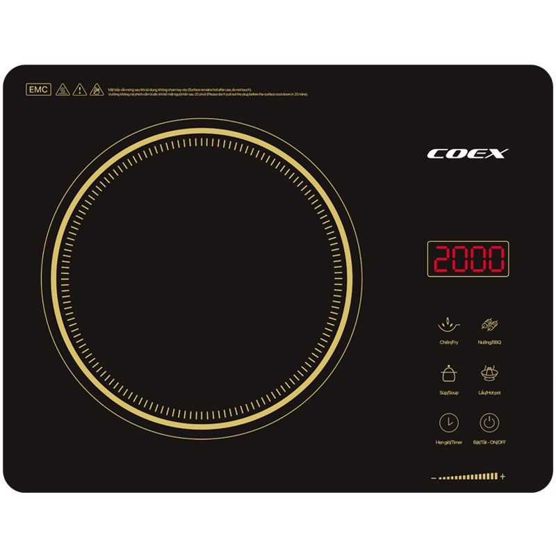 Bếp hồng ngoại cảm ứng Coex CI-3483P (2000W)