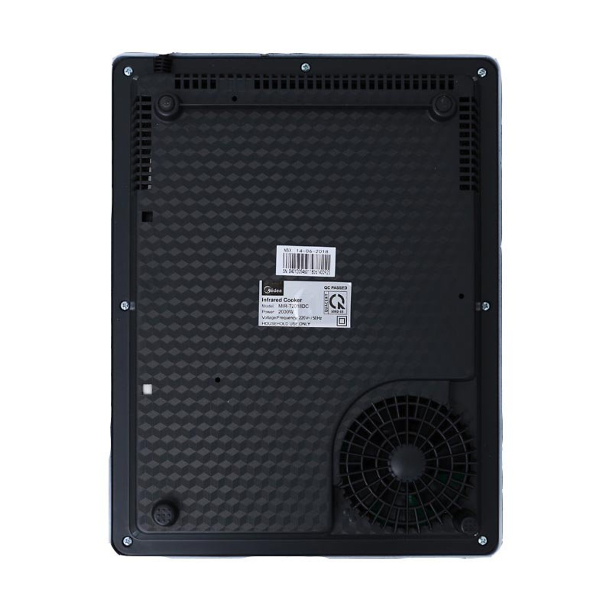 Bếp hồng ngoại Midea 2000W MIR-T2018DC