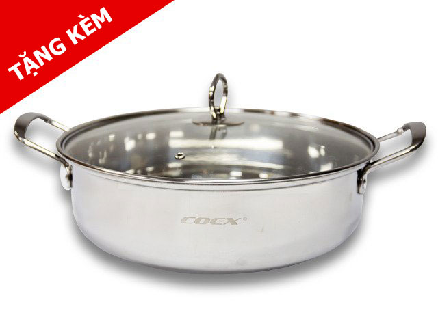 Bếp từ cảm ứng Coex CI-3366 (2000W, Kèm nồi lẩu)