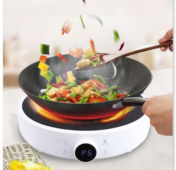 Bếp từ cảm ứng đa năng Coex CI-3364 (2000W, Kèm nồi lẩu)