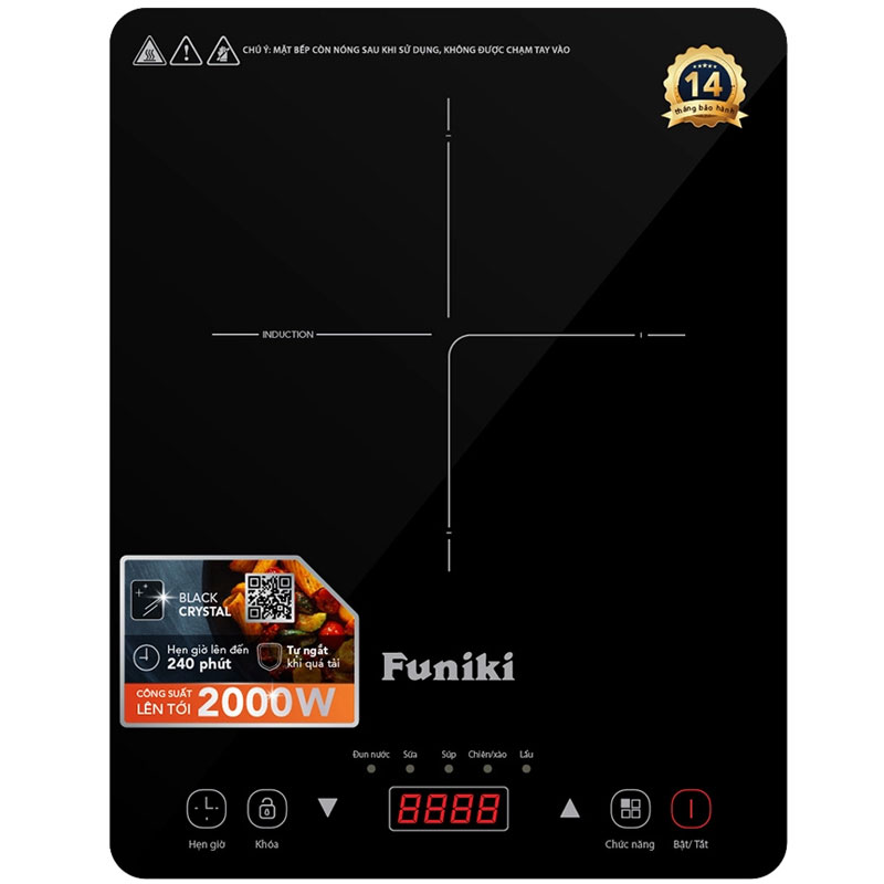 Bếp từ cảm ứng Funiki HSD8138 (kèm lẩu)
