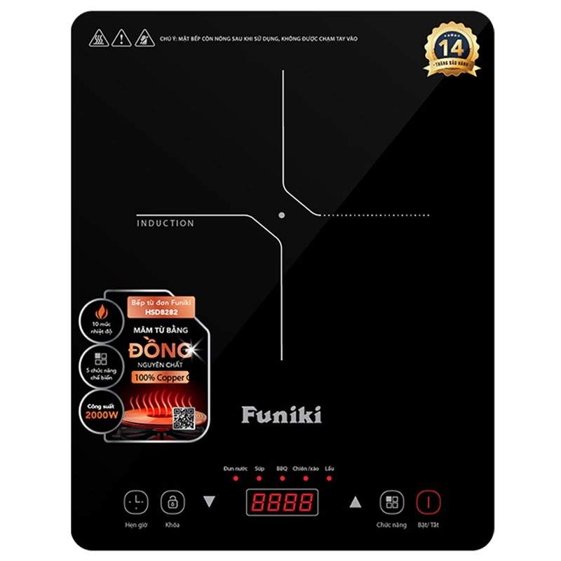 Bếp từ cảm ứng Funiki HSD8162
