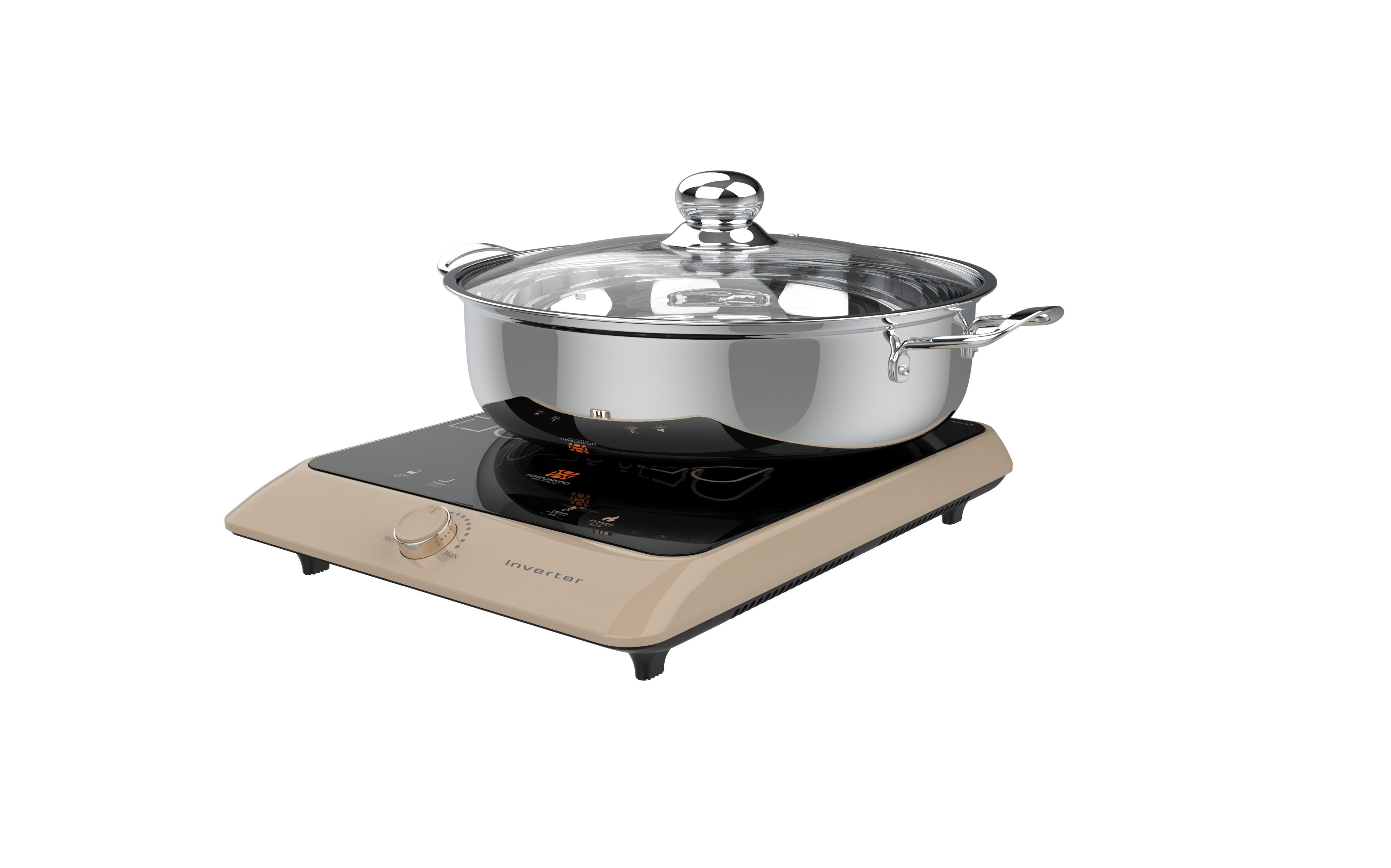 Bếp từ cảm ứng Hawonkoo SEOUL-CEH-106-INVERTER-CF (kèm lẩu)