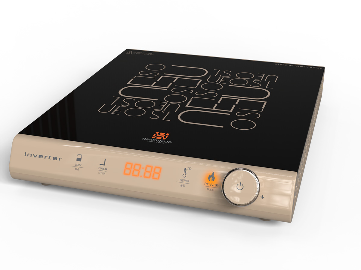 Bếp từ cảm ứng Hawonkoo SEOUL-CEH-108-INVERTER-CF (kèm bộ nồi)