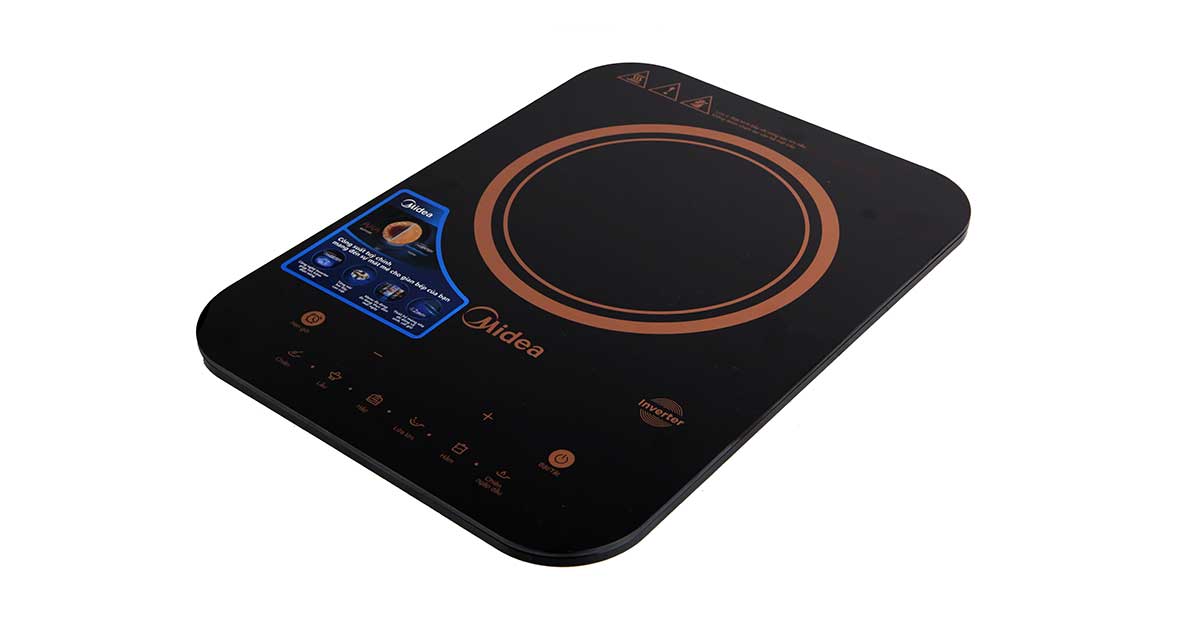 Bếp từ cảm ứng Midea MI-T2121DB (kèm lẩu)
