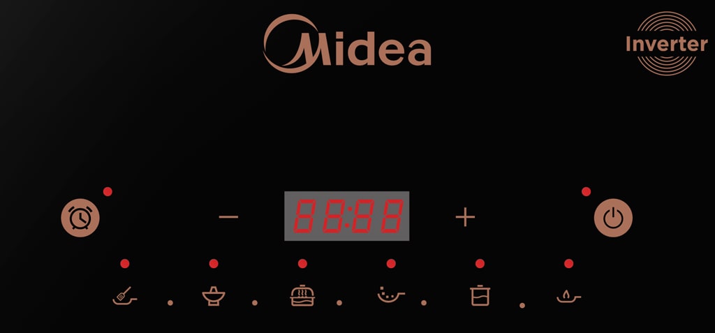 Bếp từ cảm ứng Midea MI-T2121DB (kèm lẩu)