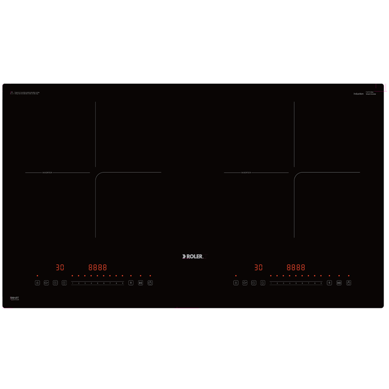 Bếp từ đôi 2 vùng nấu Half - Bridge Inverter Roler RIH-6116HB