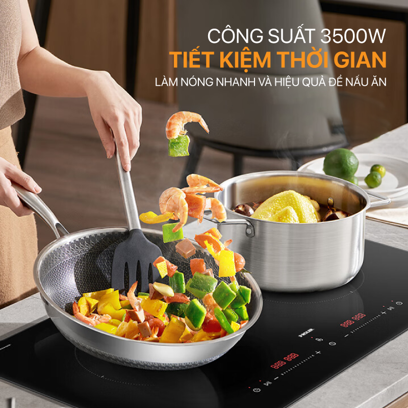 Bếp từ đôi 2 vùng nấu Roler RIH-6111