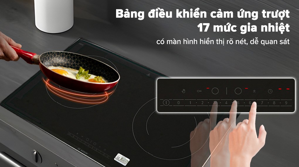 Bếp từ đôi Bosch PPI82566VN 3500W