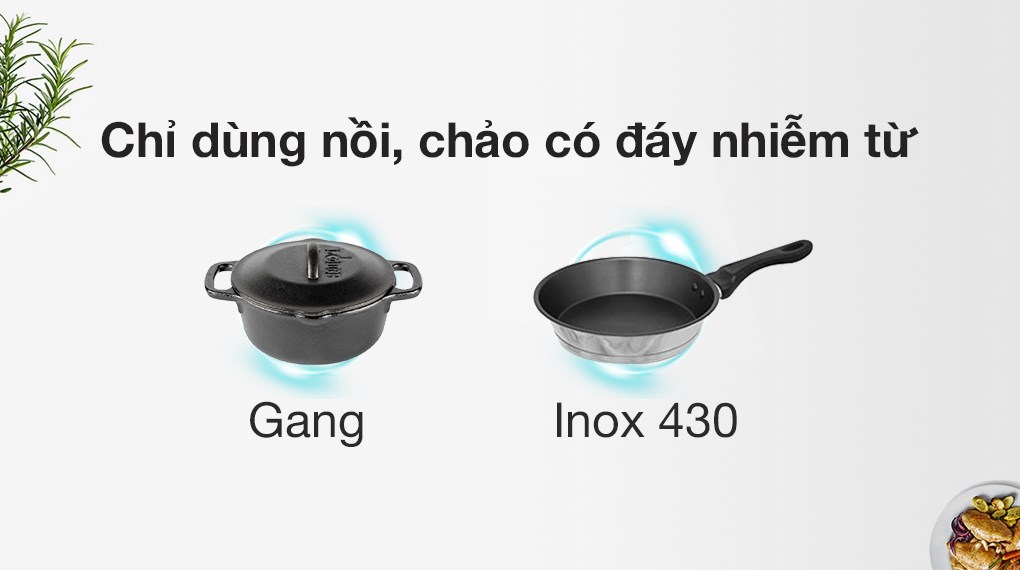 Bếp từ đôi Chef's EH-DIH2000A 3400W