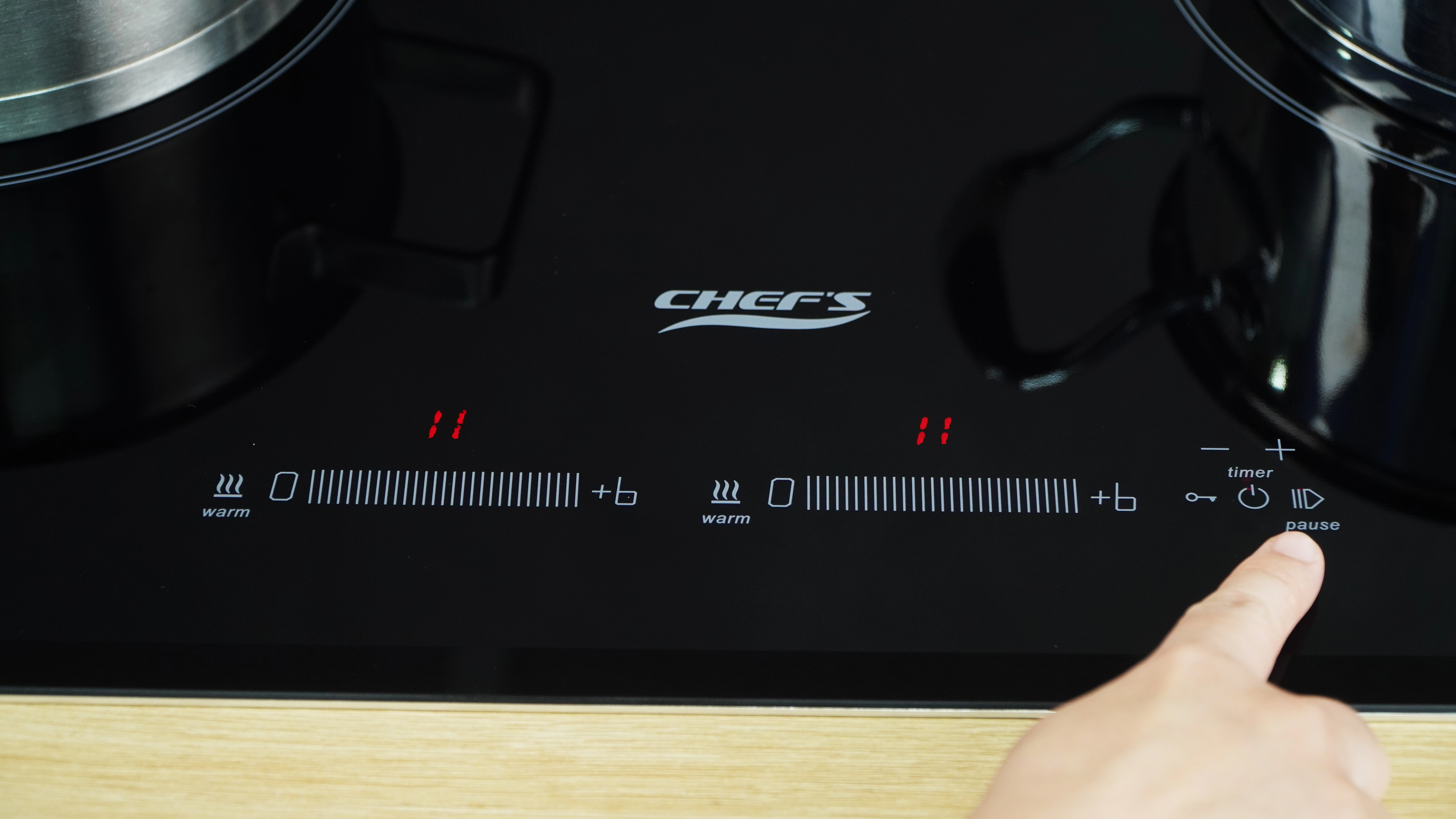 Bếp từ đôi Chefs EH-DIH888P ( Made in Germany) 4000 W