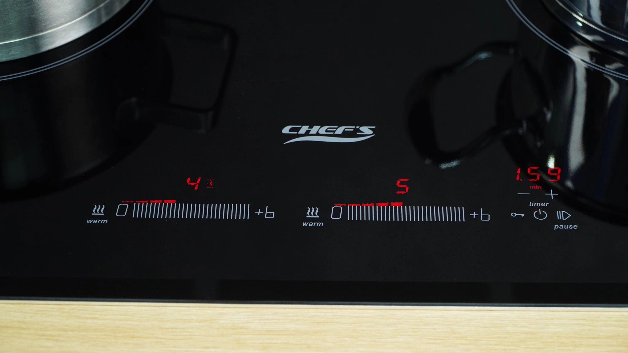 Bếp từ đôi Chefs EH-DIH888P ( Made in Germany) 4000 W