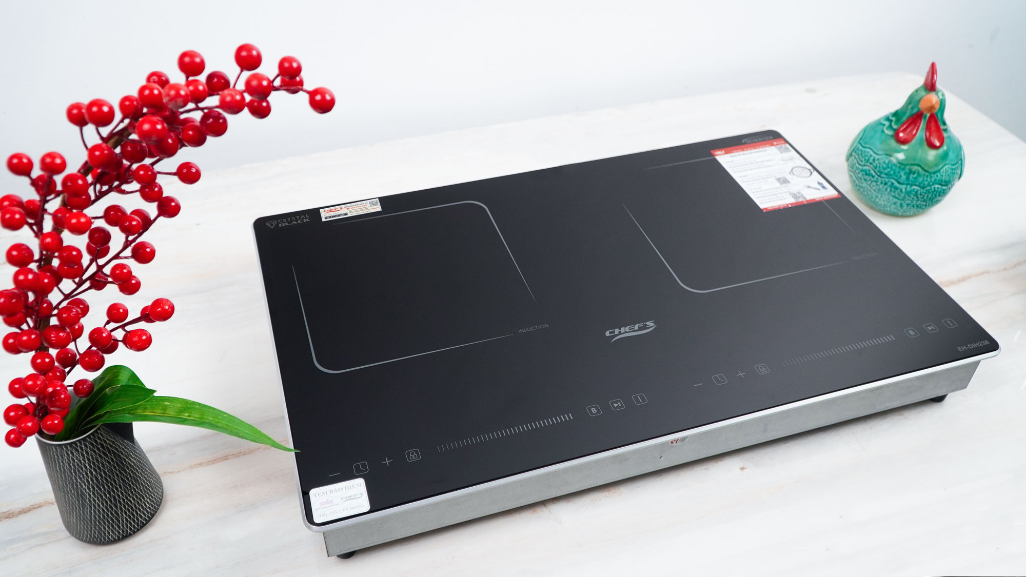 Bếp từ đôi Chef's Inverter EH-DIH238