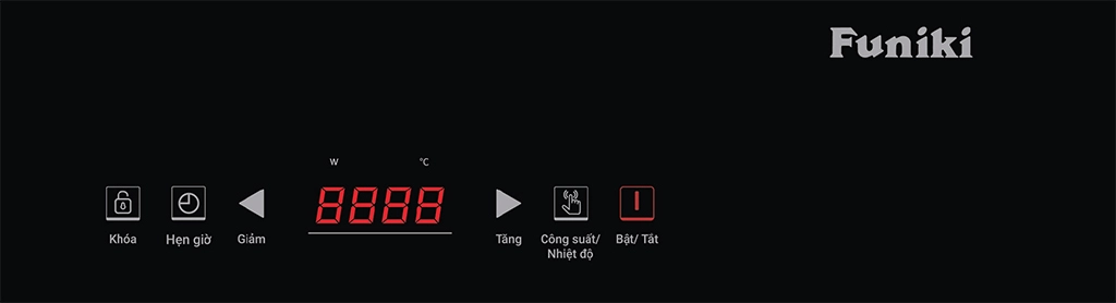 Bếp từ đôi Funiki Inverter HDD8526 3500W