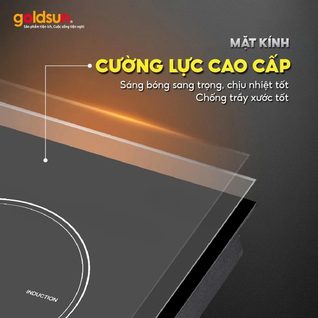 Bếp từ đôi Goldsun GDI7410-V (4000W)