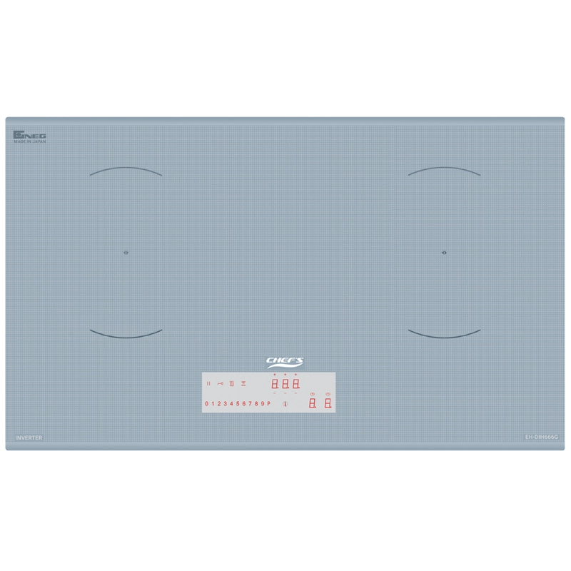 Bếp từ đôi Inverter Chef’s EH-DIH666G