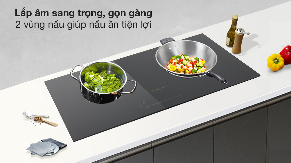 Bếp từ đôi Kangaroo KG851i Thailand