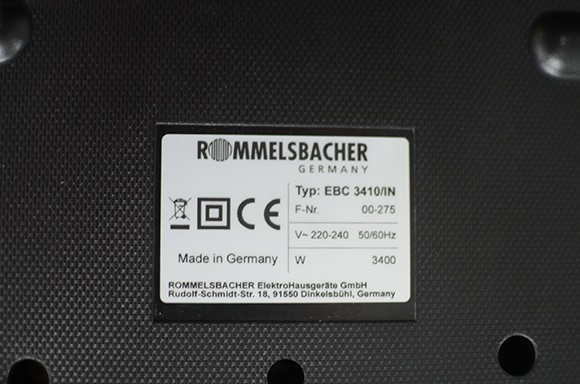 Bếp từ đôi Rommelsbacher EBC3410/IN 3400W