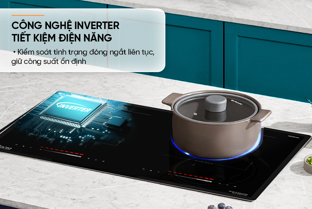 Bếp từ đôi Sunhouse Mama MMB82242-MMT- Malaysia