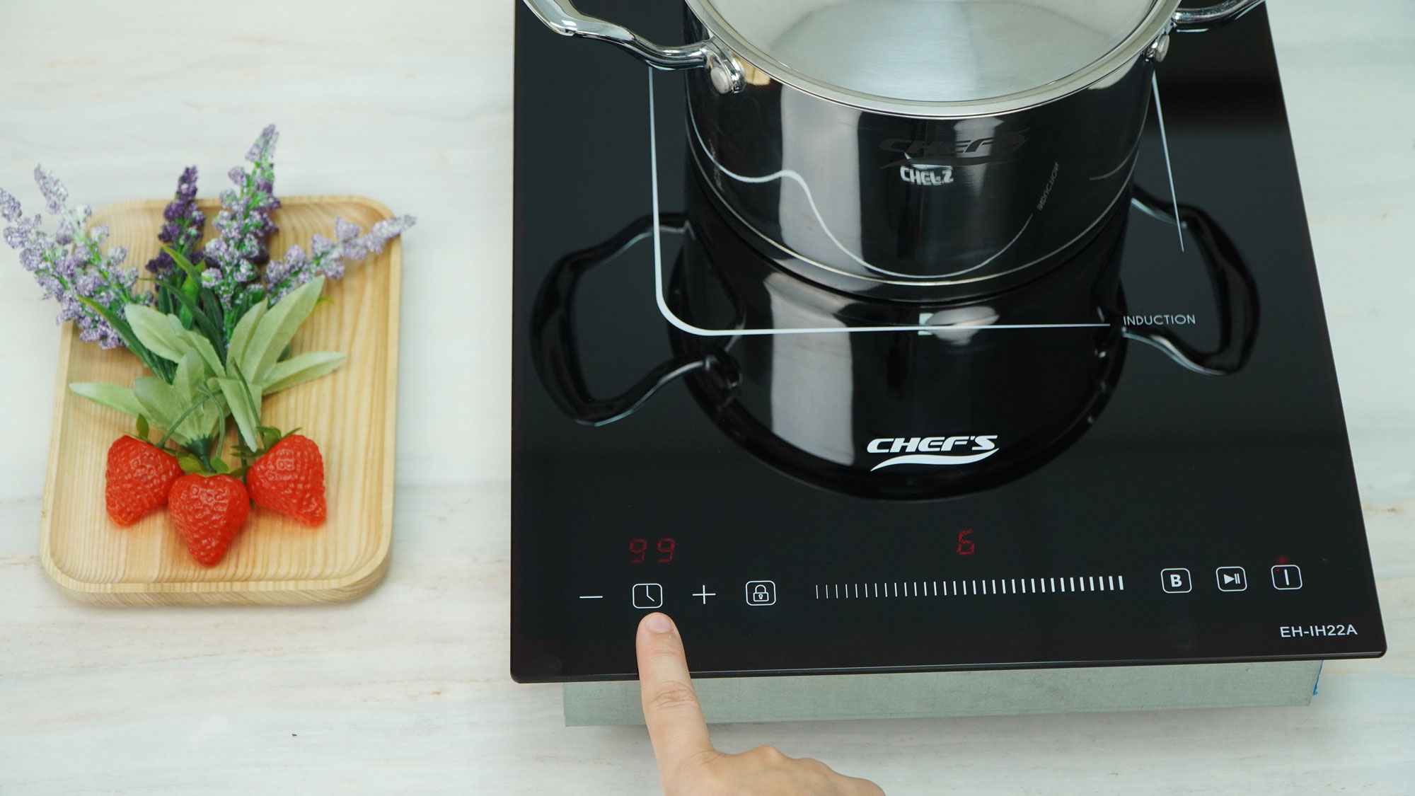 Bếp từ đơn âm Chef's EH-IH22A 2200 W