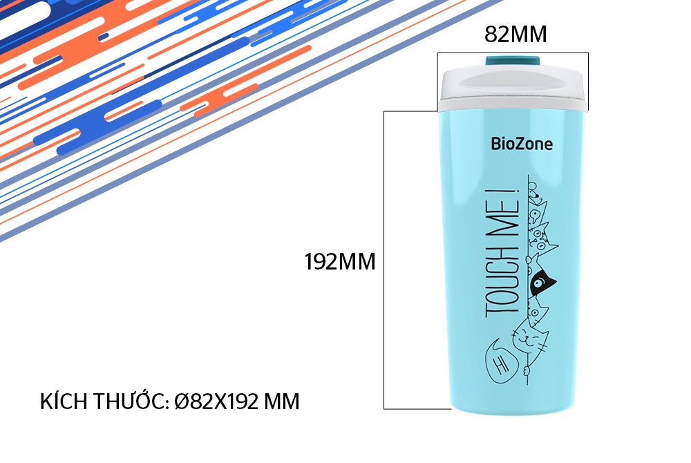Bình cách nhiệt BioZone 500ml KB-WA500P1WB