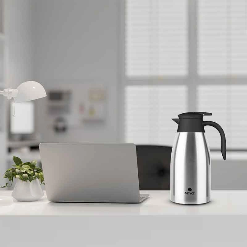Bình giữ nhiệt gia đình 2000ml inox 304 Elmich EL8341