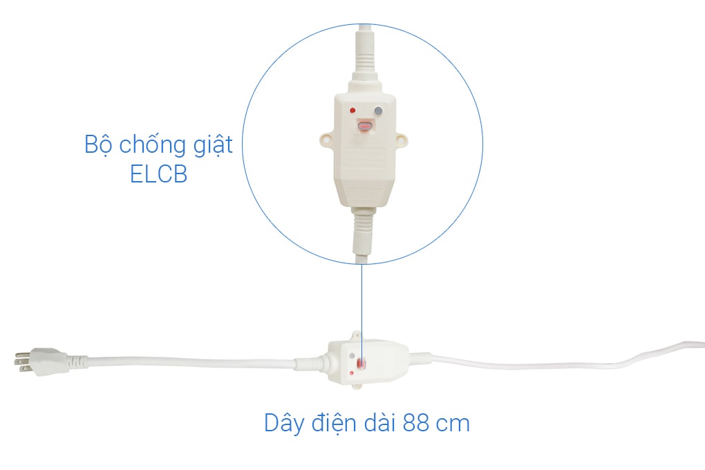 Bình nóng lạnh gián tiếp Midea D20-25HA1 20L