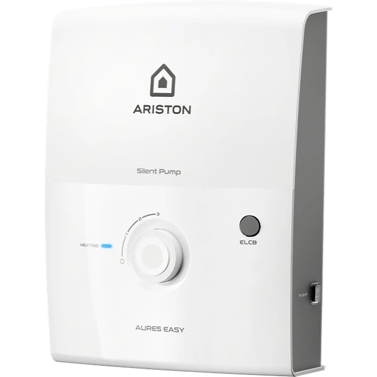Bình nóng lạnh trực tiếp Ariston 4,5KW Aures Easy 4.5P